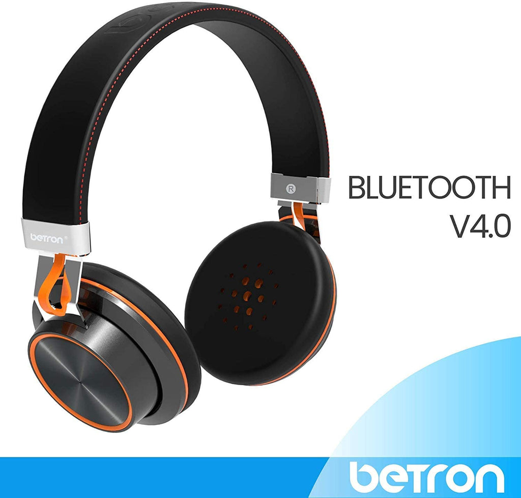 Betron S2 Wireless Headphones, Bluetooth On Ear Headphones With