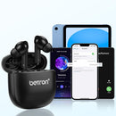 Betron Bluetooth Headphones True Wireless Earbuds Compatible with iPhone Samsung