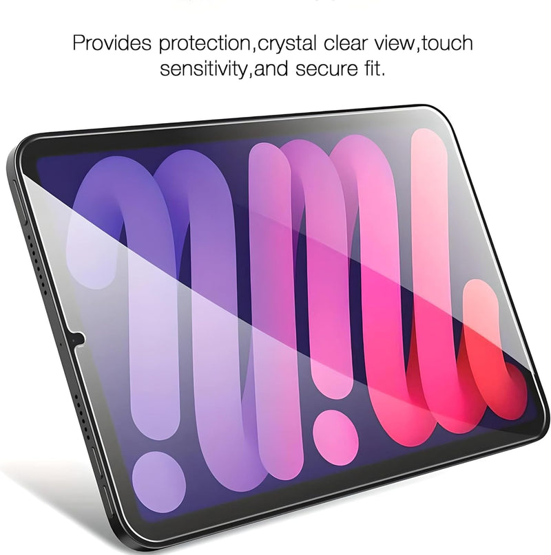 Betron Screen Protector for iPad mini 6 (8.3-Inch, 2021 Model, 6th Generation), Tempered Glass, 9 H Surface Hardness