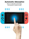 Nintendo Switch Screen Protector Tempered Glass 9H Hardness Anti-Scratch Protect