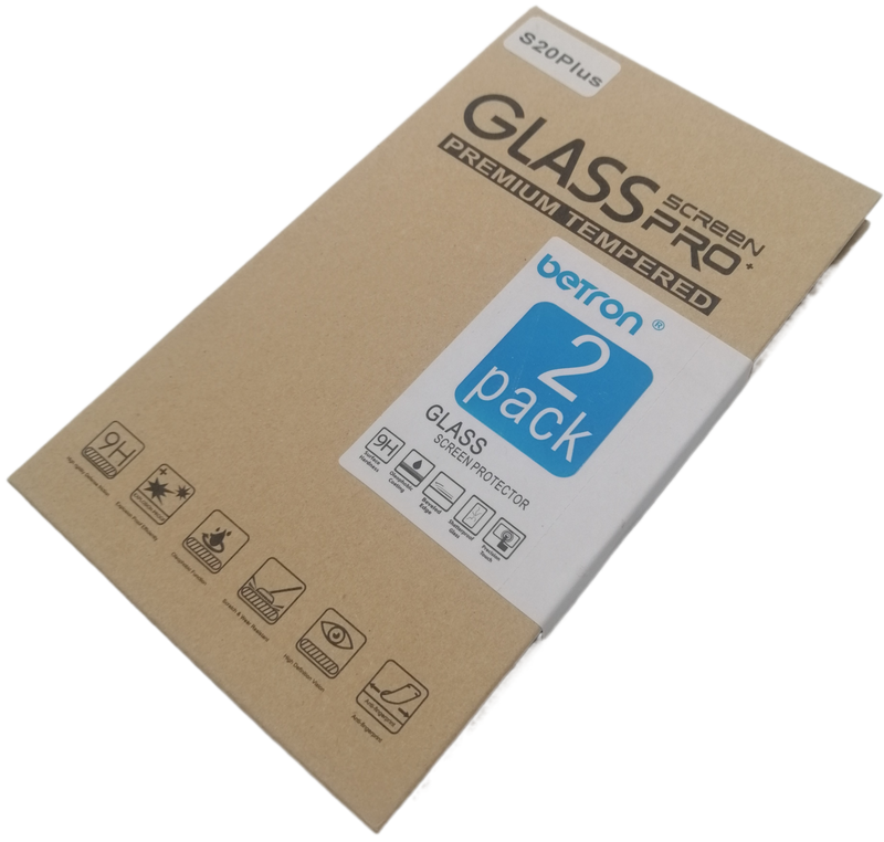 Screen Protector for Samsung Galaxy S20 Plus Tempered Glass, 9 H Surface Hardness