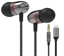 Betron ELR50 Headphones Earphones Bass Driven Sound with Lightning Adapter Compatible with iPhone 12/12 Pro Max/SE/11/11 Pro Max/XS/X/XR/8/8 Plus/7