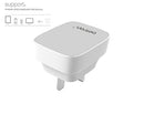 Betron USB Plug Charger Mains Charging Adapter Socket Fast 3 Ports 3.4A for Samsung Galaxy Phone iPhone Sony Xperia