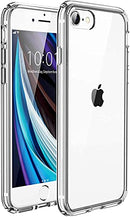 Betron Clear Silicone Phone Case Back Cover for iPhone SE 2020, iPhone 7, iPhone 8 Anti Scratch Phone Case