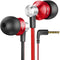 Betron DC950 Noise Isolating Earphone Powerful Bass Replaceable Earbuds iPhone Android Devices