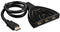 Betron 3 Way Pigtail HDMI Switch Gold Connectors Supports 4K 3D 1080P HD Plug Play Manual