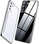 Betron Clear Silicone Phone Case Back Cover for Samsung Galaxy S21, Anti Scratch Phone Case