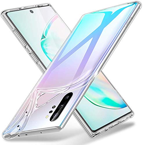 Betron Clear Silicone Case Back Cover for Samsung Galaxy Note 10 Plus, Anti Scratch Phone Case
