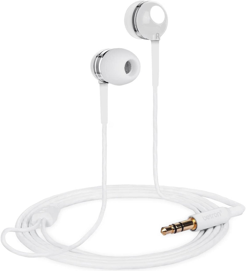 Betron RK300 In-Ear Sport Earphone, Deep Bass and High Sensitivity for iPhone, iPad and Mp3 Players