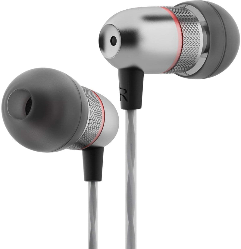Betron ELR50 Noise Isolating Earphones Enhanced Bass Sound Compatible with iPhone iPad Samsung