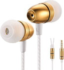 Betron ELR50 Noise Isolating Earphones Enhanced Bass Sound Compatible with iPhone iPad Samsung