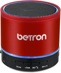 Betron KBS08 Wireless Portable Travel Bluetooth Speaker Radio MicroSD Card