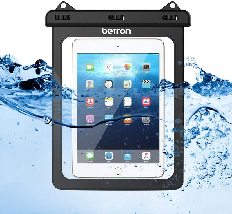 Betron Waterproof Carry Case Sleeve Cover for Apple iPad Samsung Tablets up to 10 Inches