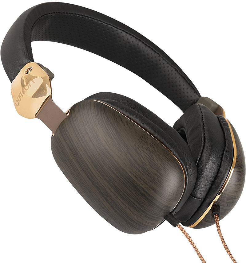 Betron HD1000 On Ear Headphones Bass Driven Sound With Powerful Acoustics Enhanced Clarity Includes