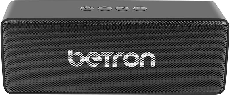 Betron D51 Bluetooth Wireless Speaker Stereo Sound Enhanced Bass 5W Dual High Performance Drivers