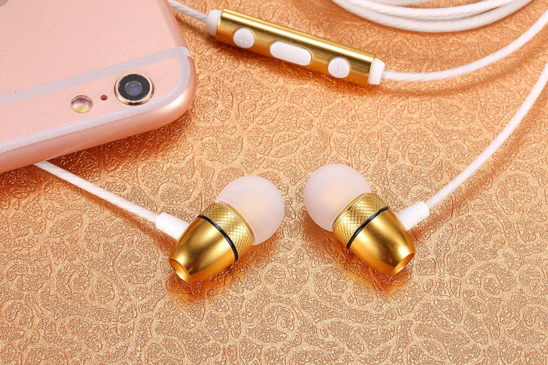Betron ELR50 Earphones in Ear with Microphone Remote Control Including Carry Case 6 Silicon Ear Buds